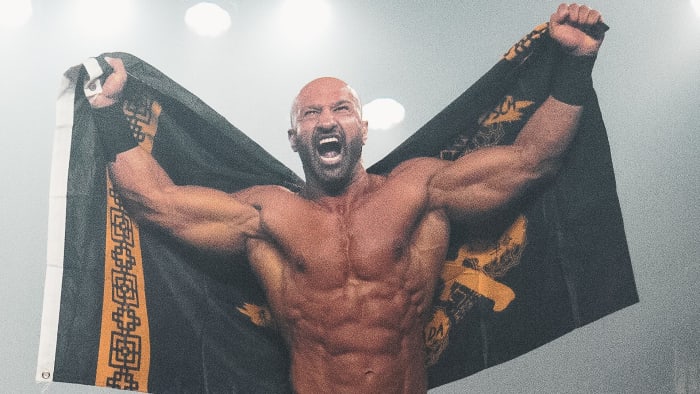 MLW's Daivari poses in the ring